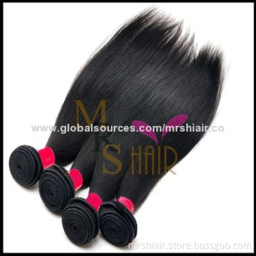 18" Human Hair Weave Extensions, Dark Color